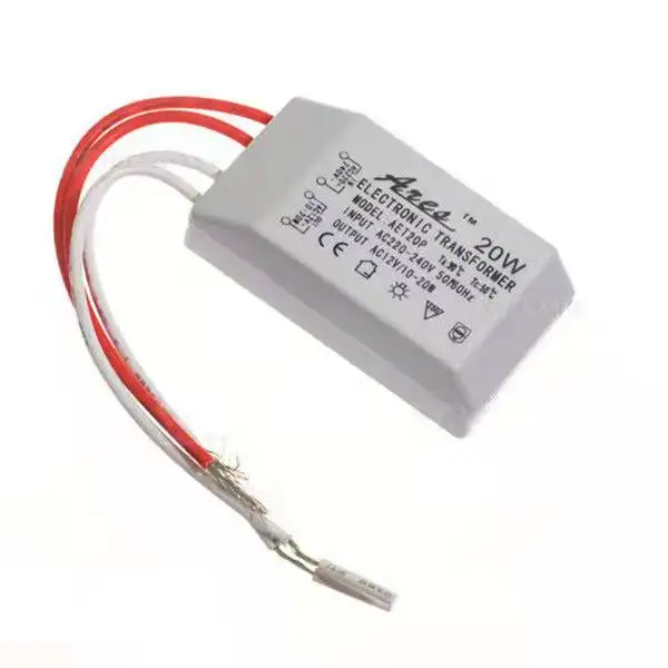 AC 220V AC 12V 전자 변압기 전압 변환기 20-60W 스마트 전원 공급 장치 드라이버 디밍/분할/원격 제어
