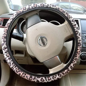 

Car Steering Wheel Cover Auto Steering Wheel Neoprene Steering Wheel Cover Case Universal Car Accessories Anti-Slip Leopard