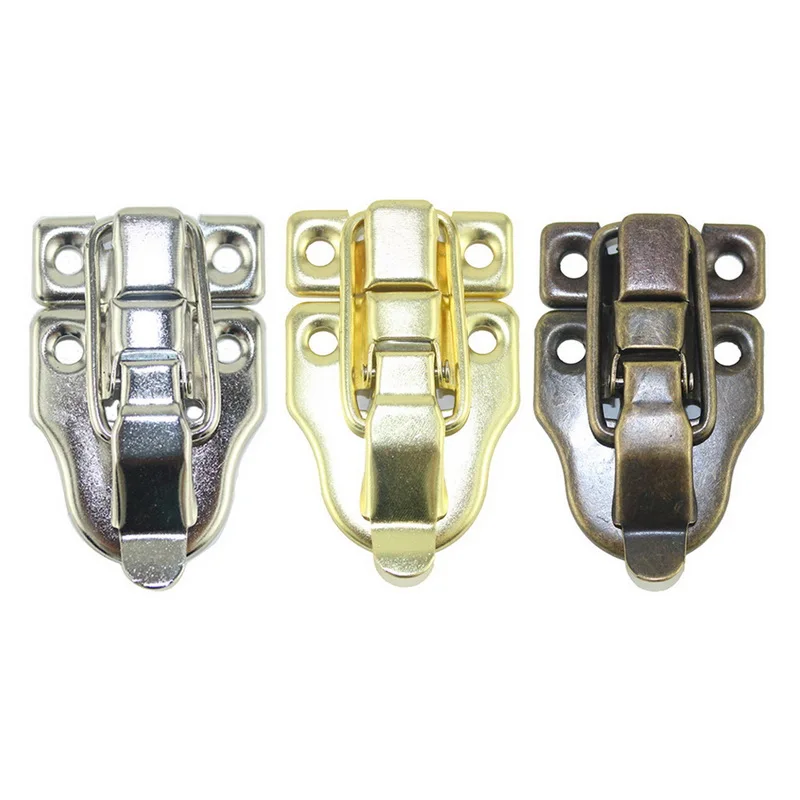 

Vintage Lock Antique Metal Jewelry Chest Box Gift Box Suitcase Case Buckles Toggle Hasp Clasp Furniture Hardware