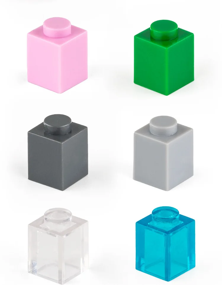 50pcs Small Particle 3005 High Brick 1x1 Building Block Parts DIY Blocks Compatible with Creative Gift Castle Toys 50pcs Small Particle 3005 High Brick 1x1 Building Block Parts DIY Blocks Compatible with Creative Gift Castle Toys