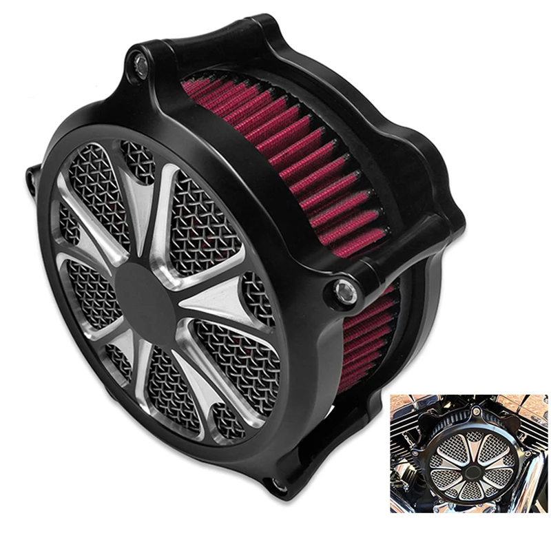Воздушные фильтры мотоцикла очиститель Moto фильтр CNC ремесла для Harley Sportster Road King gliding Softtail Dyna Touring Street Glide