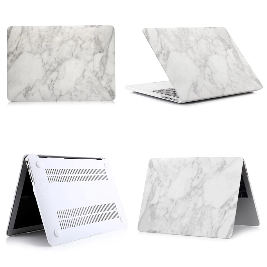 Мраморный чехол для ноутбука MacBook Air Pro retina 11 12 13 15 дюймов защитная оболочка для сенсорной панели для Macbook New Air Pro 13