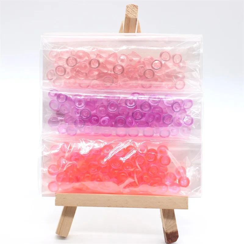 Ksccraft смешанные цвета 7 мм полупрозрачные ариловые драгоценные камни бусины с блестками для скрапбукинга DIY шейкер карты - Цвет: pattern 6