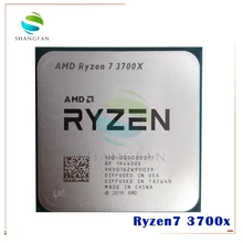 Amd ryzen 7 3700x r7 3700x 3.6 ghz, 7nm l3 = 32m, 100 000000071, oito núcleos, sinteen thread soquete do processador cpu am4