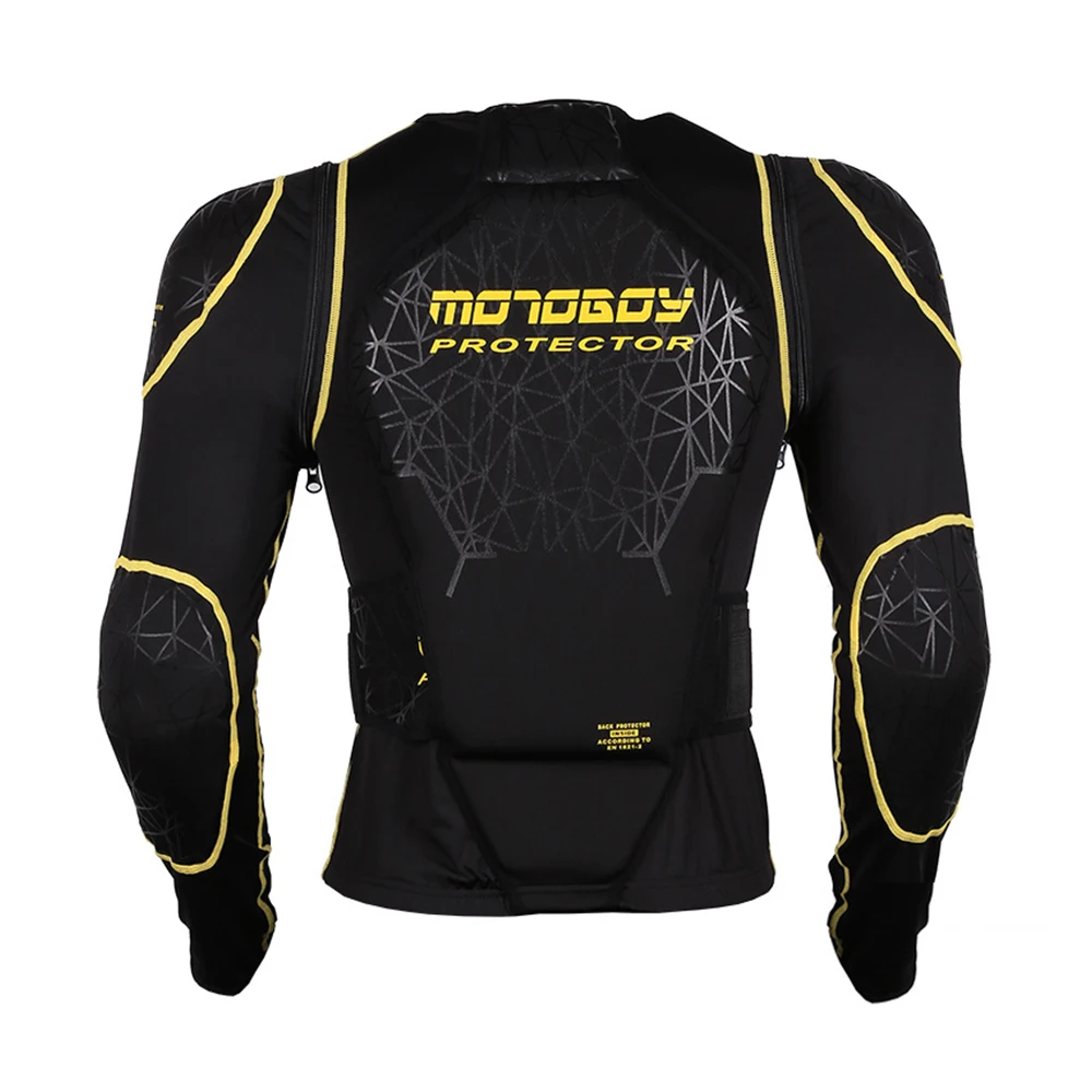 MOTOBOY мотоциклетная куртка защита для мотокросса защитное снаряжение броня для мотокросса гоночная Броня Мото куртка черная мото Броня