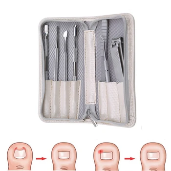 

Manicure Stainless Steel Dead Skin Clip Double Head Small Steel Push Nail Polish Nail Removal Cutter For Exfoliating