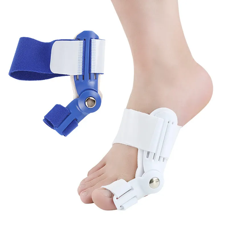 2Pcs Hallux Valgus Corrector Orthopedic Products Toe Separator Orthotics Pedicure Tool Foot Adjust Straightener Health Feet Care