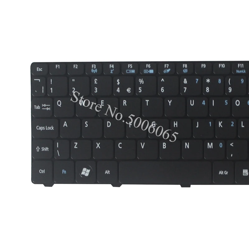 Для acer Aspire One D255 D260 D257 D255E D257E D270 AO521 521 533 532 Г 532H AO532 AO532H ZE6 ZH9 клавиатура для компьютера c английской раскладкой