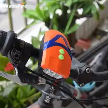 WasaFire 500lm 3 режима светодиодный велосипедный светильник велосипедный Звонок громкоговоритель Передняя велосипедная вспышка светильник аксессуары для велоспорта