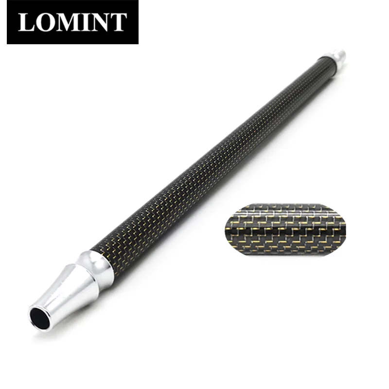 LOMINT Carbon Fiber Hookah Mouthpieces shisha Hose Accessories