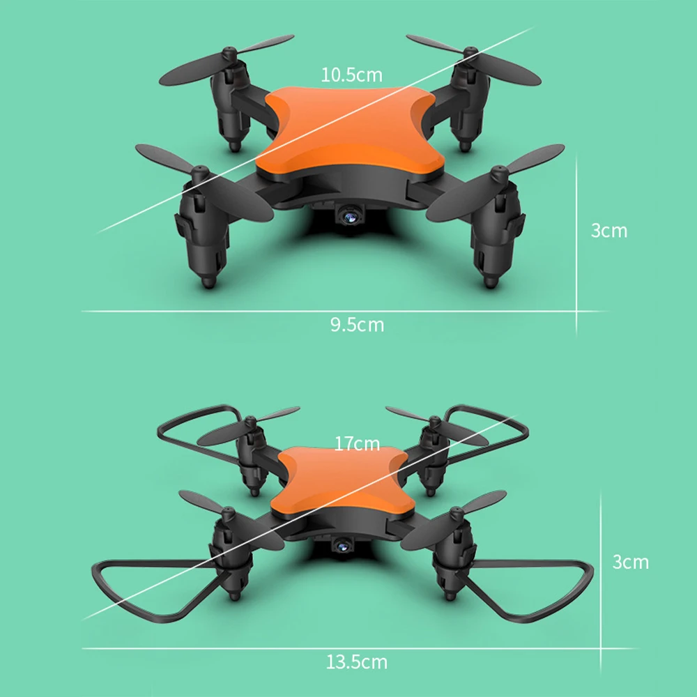Drone 4K In Camera Drones Five Color Shell High Definition Four Folding Shaft Aircraft Aerial with 5