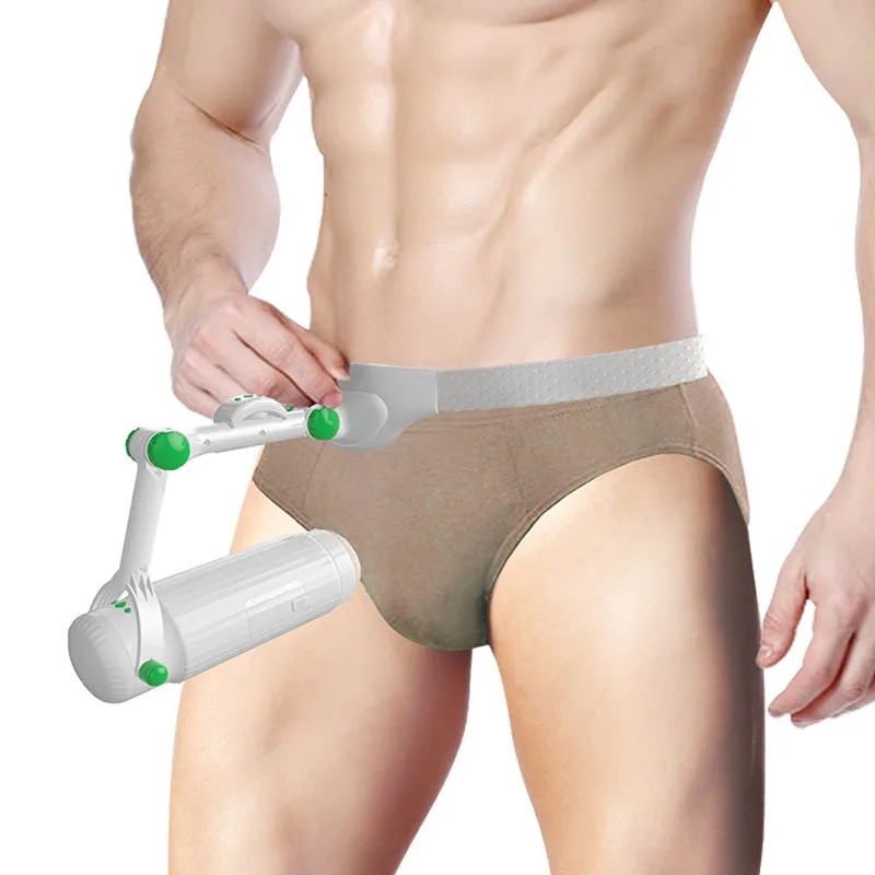 Male Wearable Automatic Telescopic Masturbator Sex Toys for Adult Men Fully Automatic Sex Machine for Man Sucking Pocket Pussy