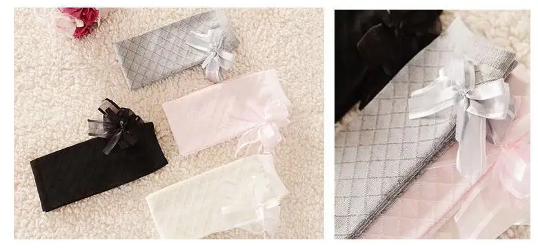 Новые гетры до колена для девочек, сетчатый летний антимоскитный тубус для смычка, гетры до колена для девочек