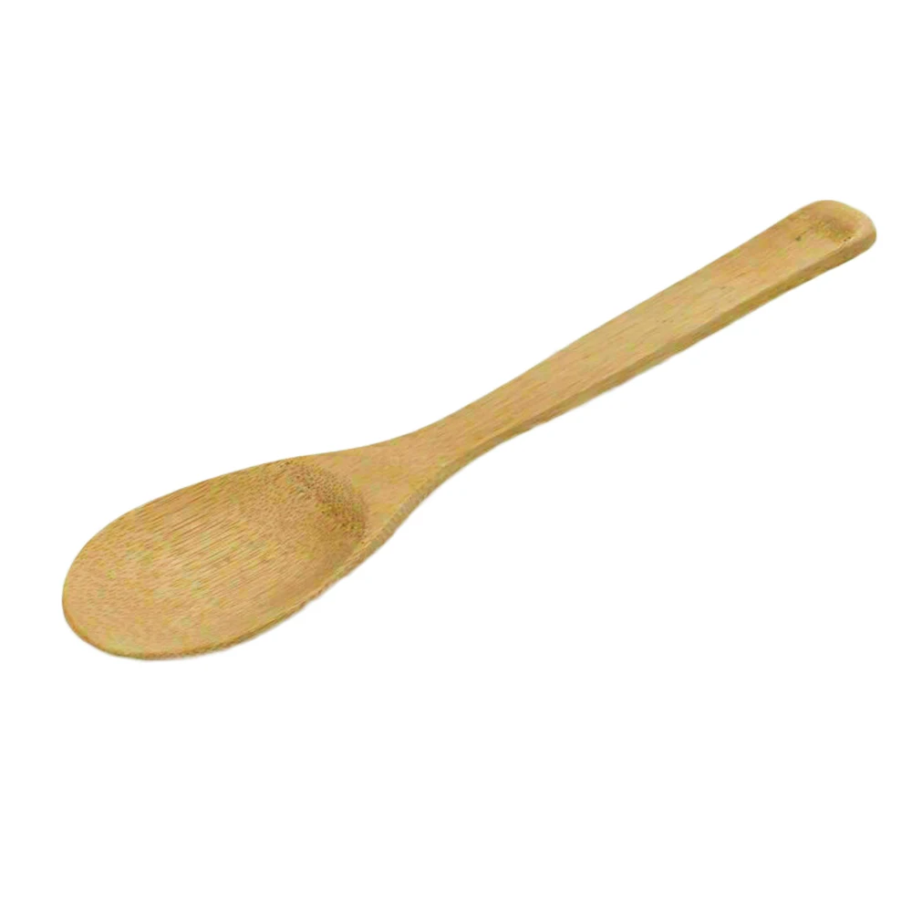 

1 Set Bamboo Cooking Utensils Kitchen Tools Long Handle Spatula Baking Mixing