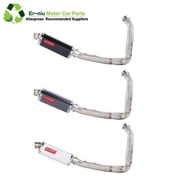 

Motorcycle Exhaust Escape Full System Slip On For Kawasaki ER-6N ER-6F ER6N ER6F Ninja650R Versys Ninja Z650 650 R 2012 To 2019