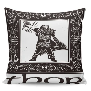 

Viking Warrior Pillow Covers Cases Cushion Pillowcase Square Print