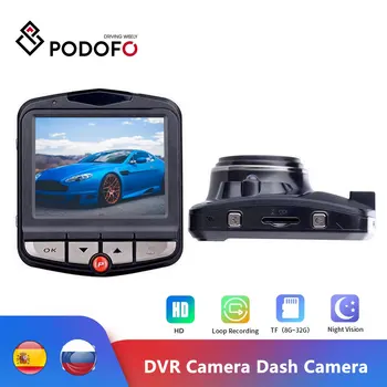 

Podofo Driving Recorder Car DVR Dash Camera DVRs Cycle Recording Night Vision G-sensor Wide Angle Dashcam Video Registrar DVR