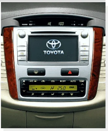 9 ġ ڵ þ  г 2011-2014 Toyota Innova (Auto A/C) þ  ŰƮ ġ   ܼ ÷Ʈ DVD Ʈ