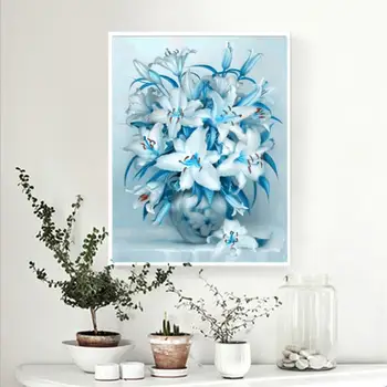 

5D DIY Full Square Diamond Painting Flower Bouquet Diamond Embroidery Rhinestone Picture Diamond Mosaic Gift DropShip