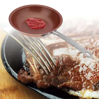 

24cm Steak Egg Frying Pan Copper Round Non-stick Pan Fashionable Healthy Food Cooking Tools Kitchen Decocting Accessories