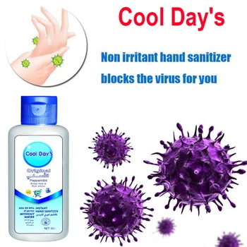 

Portable 50ml Hand Sanitizer Gel Antibacterial Disinfection Hand Antiseptic No Washing Hand Soap Gel Moisturizing Alcohol