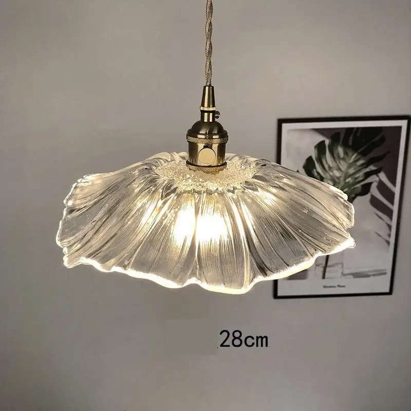 Nordic Restaurant Flower Pendant Light Modern Coffee Shop Pendant Lamp Bedroom Bedside Bar Fresh E27 Hang Lamp pendant ceiling lights