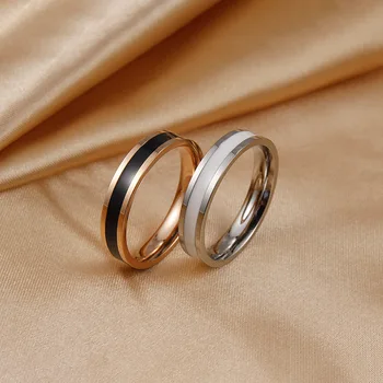 

New hot sale ring female net red tide student fashion index finger tail ring titanium steel ring