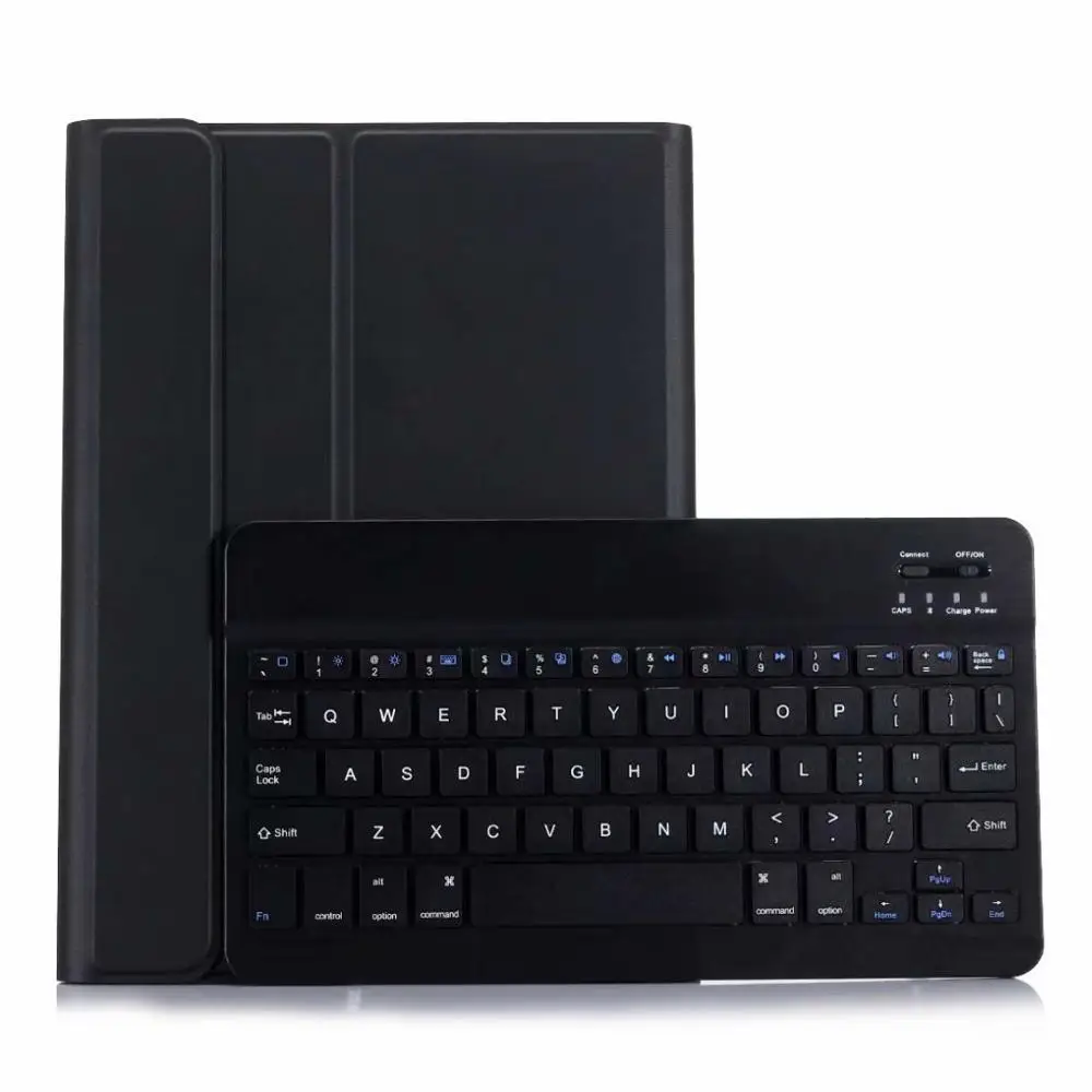 standard keyboard Русский/Иврит/испанский беспроводной Bluetooth клавиатура кожаный магнитный чехол для Apple iPad 10,2 A2200 A2198 A2197 A2232 - Цвет: standard keyboard