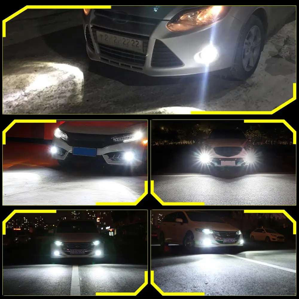 2 шт. H8 H9 H11 Противотуманные фары H16 9005 9006 H7 для Lexus RX300 IS250 GS300 RX RX330 RX350 Infiniti FX35 Q50 500 светодиодные автомобильные лампы