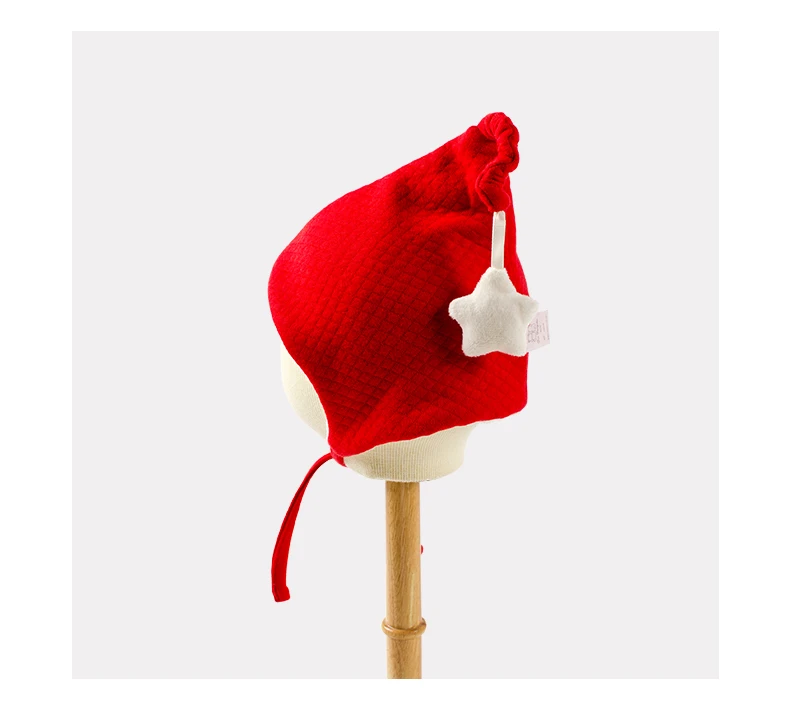 Jingle mallet Рождественская Детская шляпа осень и зима кашемир утолщение теплая шапка для младенца новорожденного