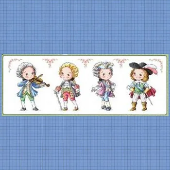 

G106 Stich Cross Stitch Kits Craft Packages Cotton Fabric Floss Counted New Designs Needlework Embroidery Cross-Stitching