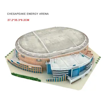 

H 3D Model Of Basketball Court Jigsaw puzzle court model Each puzzle is very detailed high quality assembly and compliance Gift
