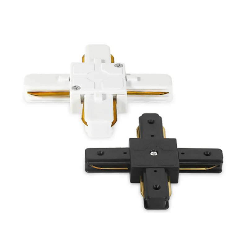 Светодиодный светильник для трека двухфазный рельсовый крепеж прямой L