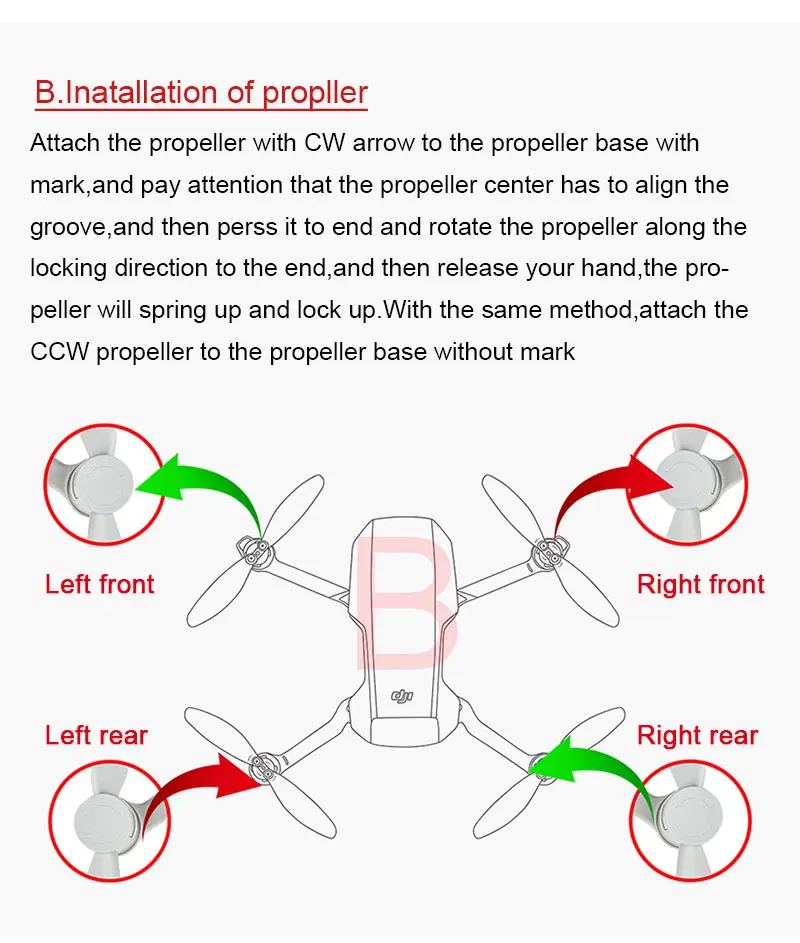 underwater drone camera New Aerooynamic Design Led colours Flash Propellers Low-noise Quick-release Propellers For DJI Mini 2 Accessories best buy drones