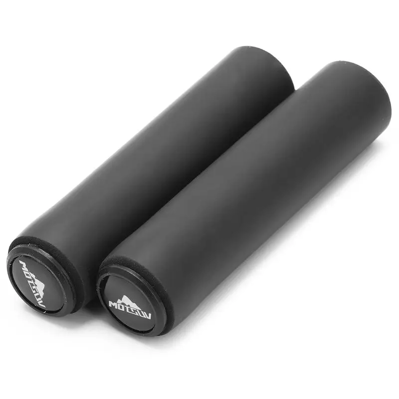 Велосипед Ultraight высокой плотности губчатая ручка на руль велосипеда для горного велосипеда противоскользящая амортизирующая супер мягкая черная