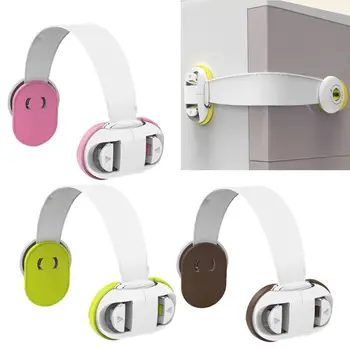 

6Pcs/Lot Child Safety Cupboard Locks Self Adhesive Baby Proofing Cabinet Latch Children Proof Latches
