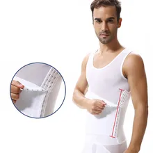 Корректирующее белье для тела, мужские топы на бретельках для похудения, пояс, Корректирующее белье, регулируемый Корректирующее белье, черно-белое быстросохнущее нижнее белье