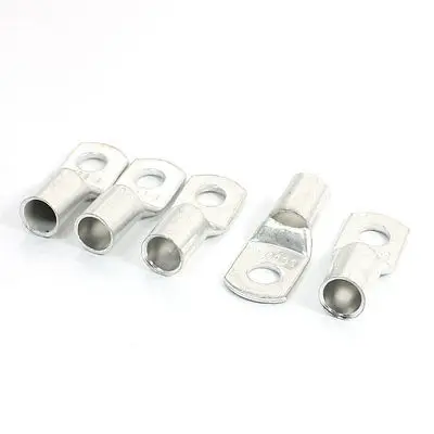 

5 Pcs SC50-8 Model Copper Non-insulated Lug Cable Terminal 8mm Stud