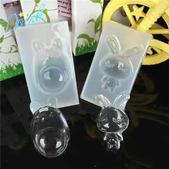 

Doinb Dragon cat rabbit shape silicone soft candy mold cake decorating tool candy chocolate Soft Candy Mold