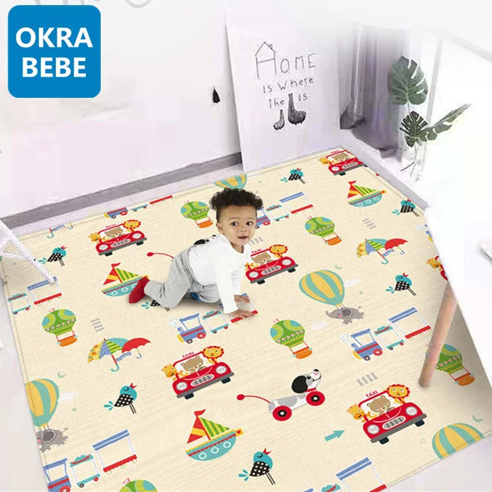 Детский игровой коврик-пазл детский коврик утолщенный Tapete Infantil детская комната ползающий коврик складной коврик ковер для детей