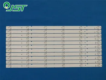 

100% New 11pcs/Kit LED strips for HI SENSE 50 TV 50K20DG LED50K20JD LEDN50K20 HD500DF B52 S1 SVH500A22 REV05 6LED 150304