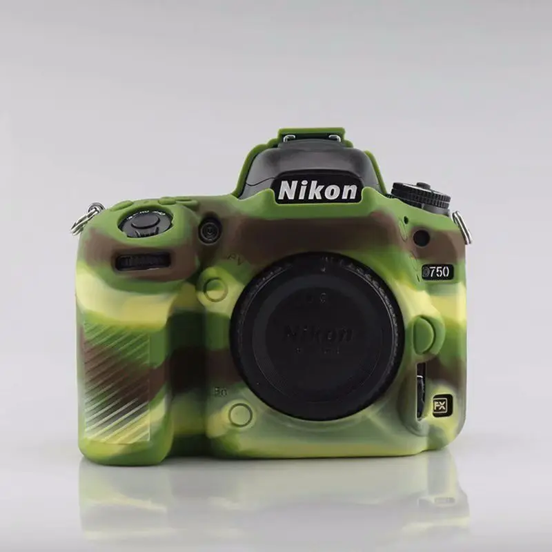 Силиконовый защитный чехол для камеры для Nikon D750 DSLR аксессуары для камеры