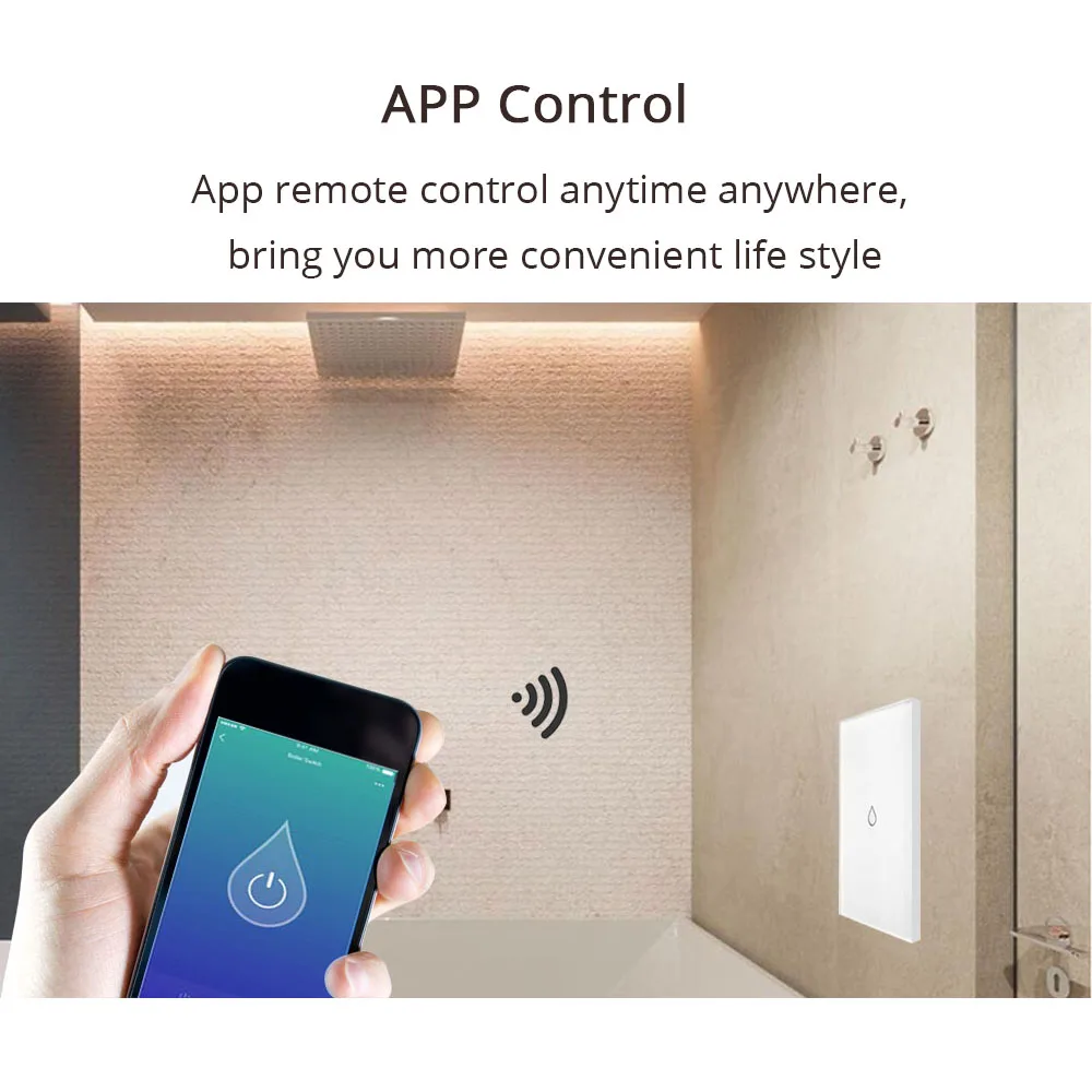 Wifi умный переключатель 16A для водонагревателя Alexa Google домашний котел Переключатели Таймер открытый пульт дистанционного управления кондиционер