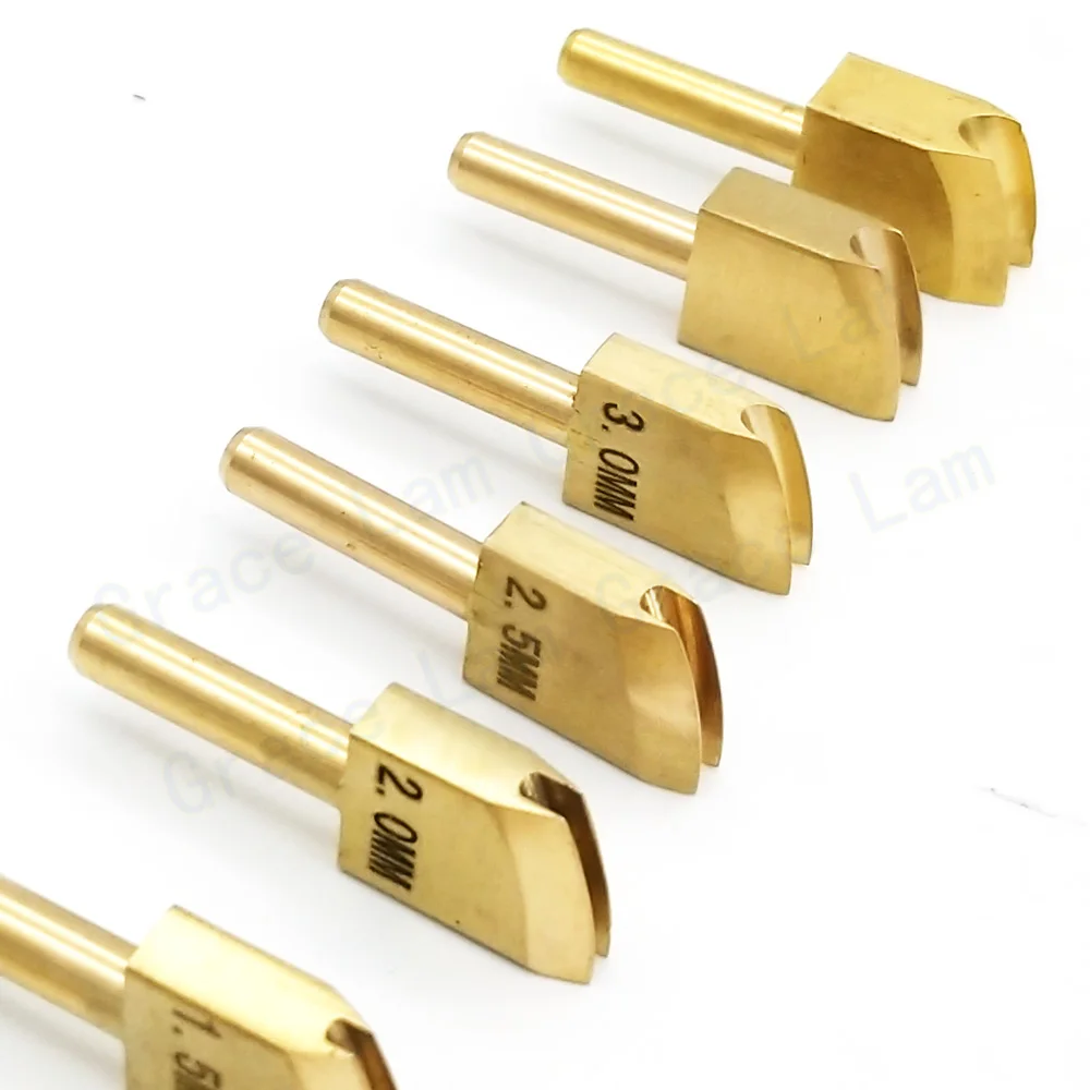 Leather Edge Tool Sets Soldering Iron Tips Lineer Edging Creaser Brass Head for Leather Craft DIY Creasing and Seal Polishing leather craft tool kit leather craft tool leather craft tools leather tools