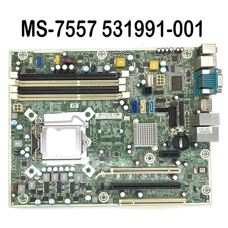 For HP 8100 SFF Motherboard Q57 MS-7557 531991-001 505802-001 | Электроника