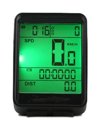 wired stopwatch Велосипедный Спидометр Водонепроницаемый MTB велосипедный компьютер проводной и беспроводной Секундомер Велосипедный одометр светодиодный - Цвет: wired stopwatch