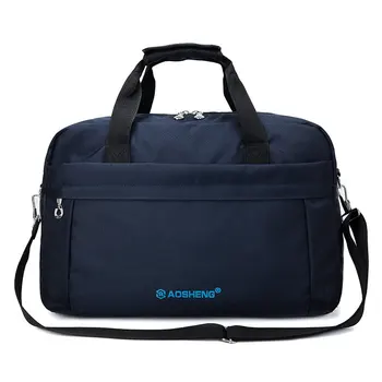 

Nylon Travel Duffle Handbags For Men Women Waterproof Sport Carry On Luggage Shoulder Bags Korean Fashion Weekend Tote Bags H039