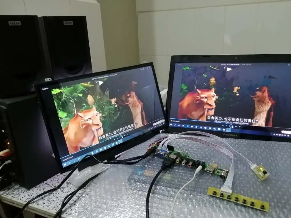 Kit de Placa Controlador para V236bj1-le1 tv + Hdmi Vga + av Tela Placa Motorista V236bj1-le2 Usb Lcd Led - Imagem 6