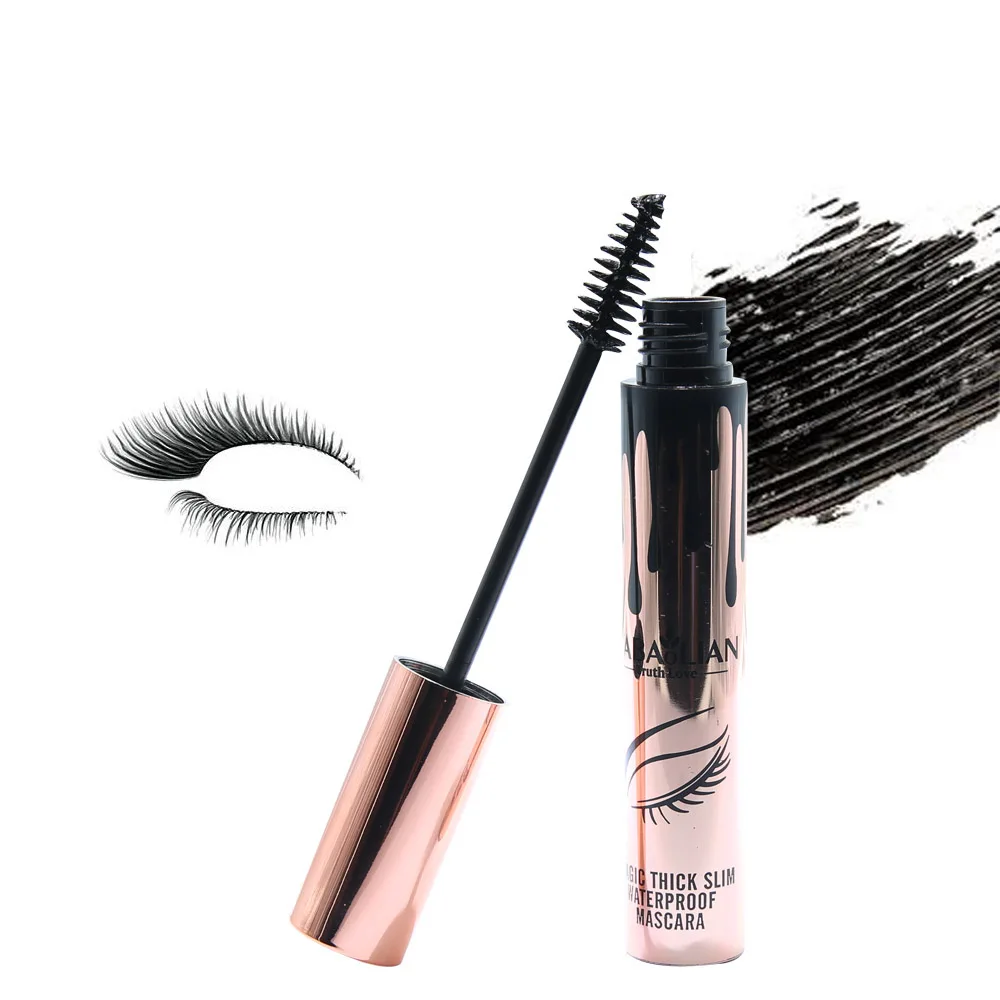 

new 3D Black Curling Waterproof Mascara Volume Stretch Eyelash Length With Fast Dry Length Thick Extension eyes Makeup