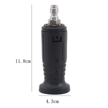 

Fan-Shaped Adjustable Nozzle 1/4 Quick Plug Copper Core High Pressure Washer Nozzle Head Car Cleaning Maintenance Tool